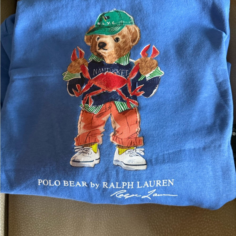 Polo by Ralph Lauren Polo bear Blue hoodie